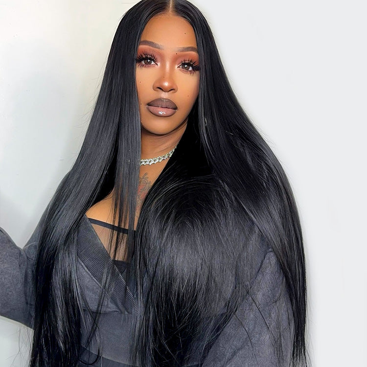 HD Lace Super Natural Hairline 28-40inch Silky Straight 13x6 Frontal Lace Wig