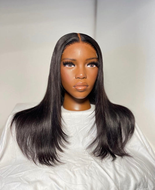 HD 6x6 closure black frontal