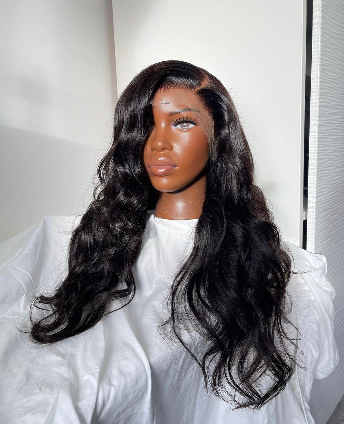 HD 13x4 black bodywave frontal unit