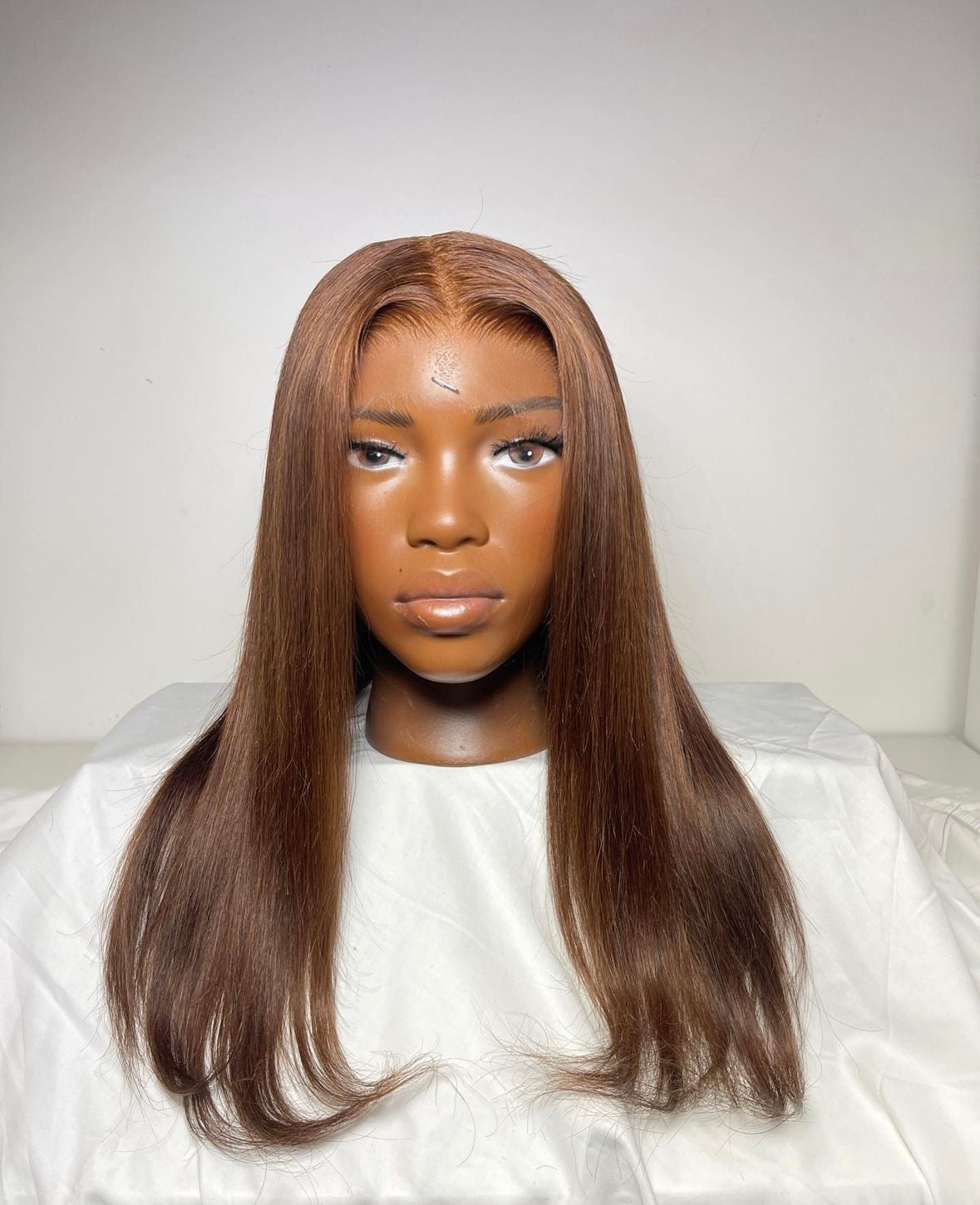 HD 6x6 closure brown straight frontal unit