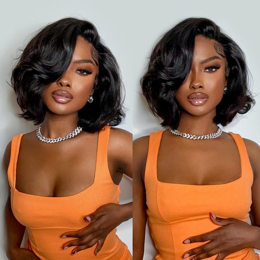 Body Wave Super Invisible LY Lace Front Bob Wig