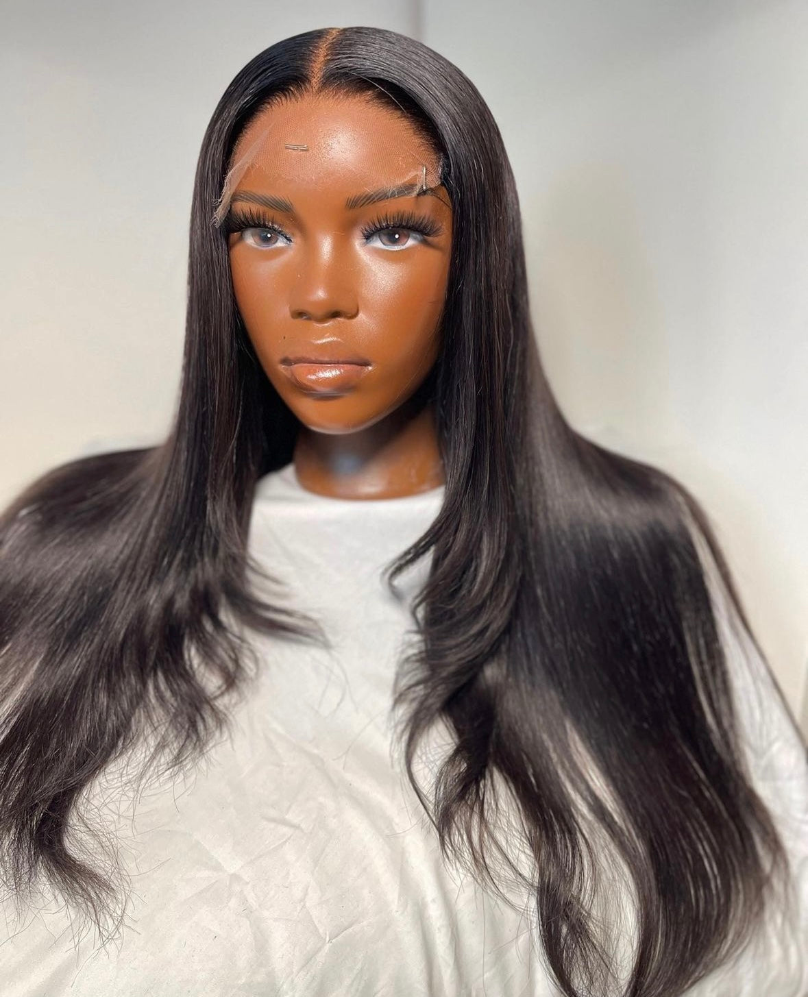 HD 6x6 closure layered straight frontal unit