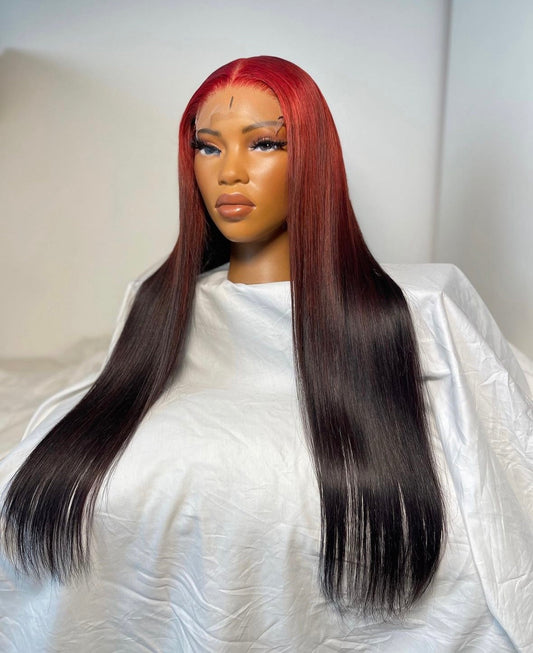 HD 5x5 closure highlight straight frontal