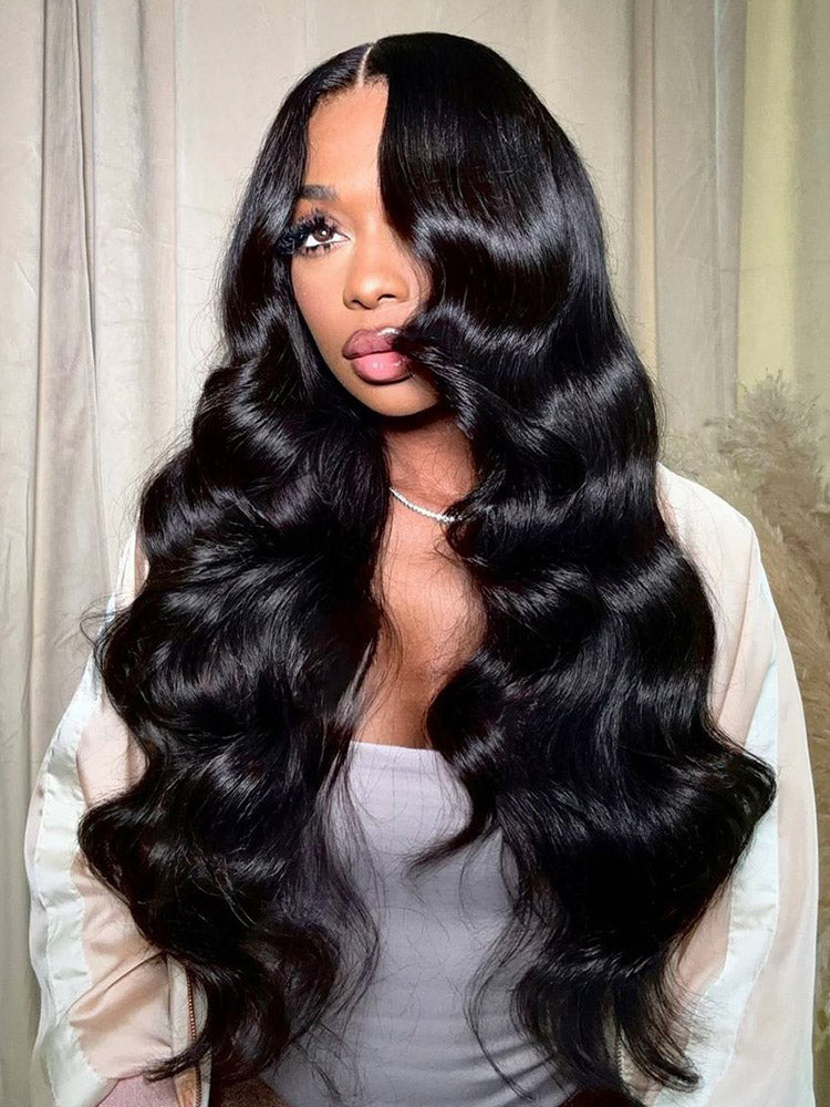 Body Wave Pre-Cut HD Undetectable Lace Pre-Bleached Closure Wig