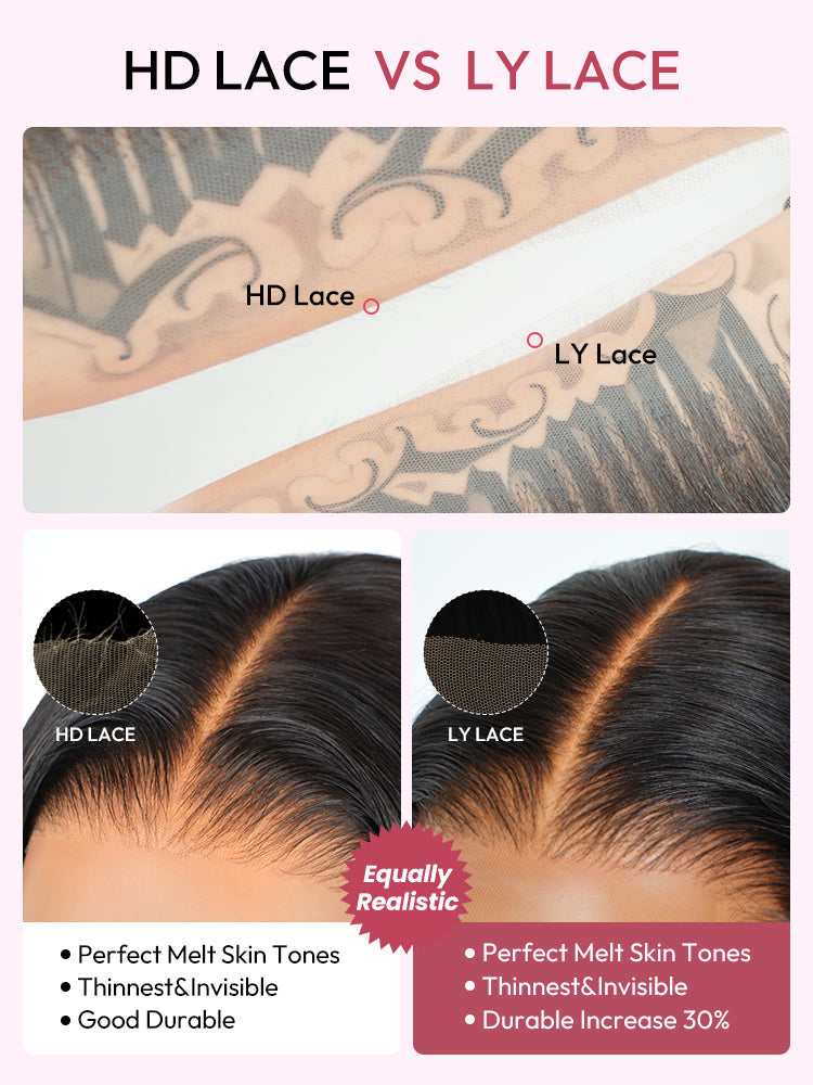 Short Straight Wigs Super Invisible LY Lace Bob