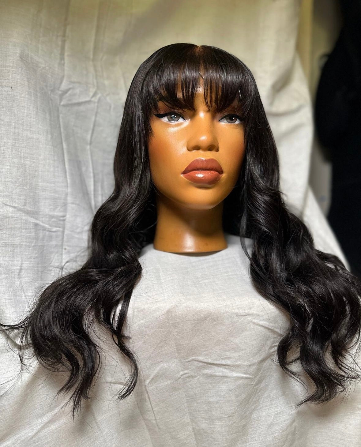 HD 5x5 closure fringe bodywave frontal