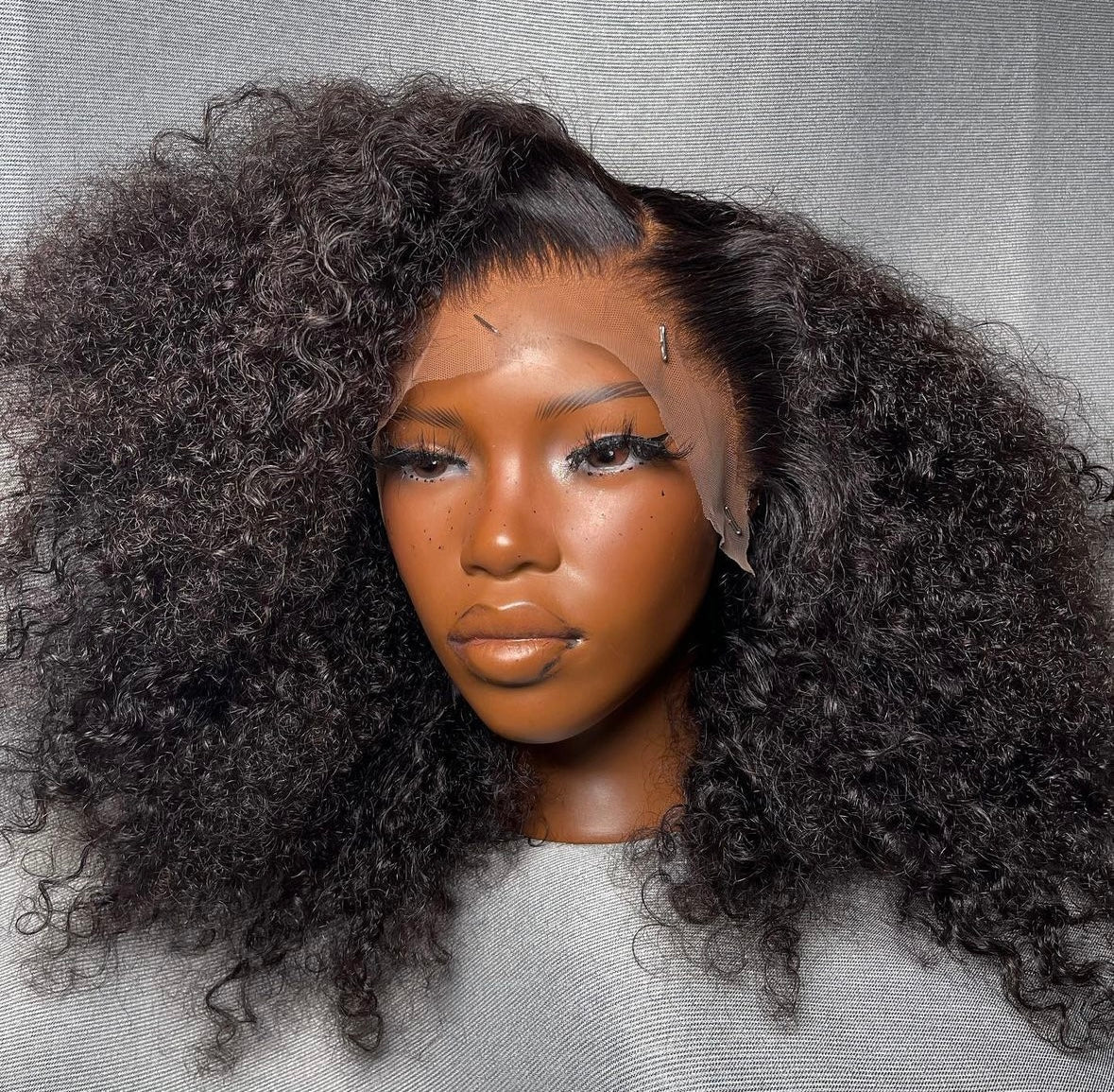 HD 13x4 natural black deep wave frontal unit