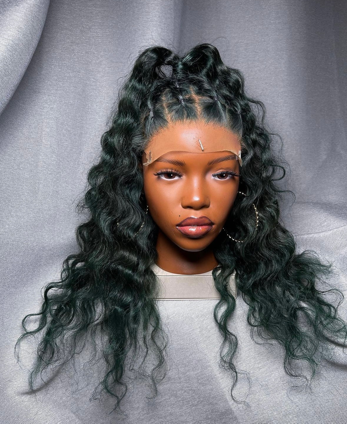 HD 7x7 closure Cashianna deep wave frontal unit