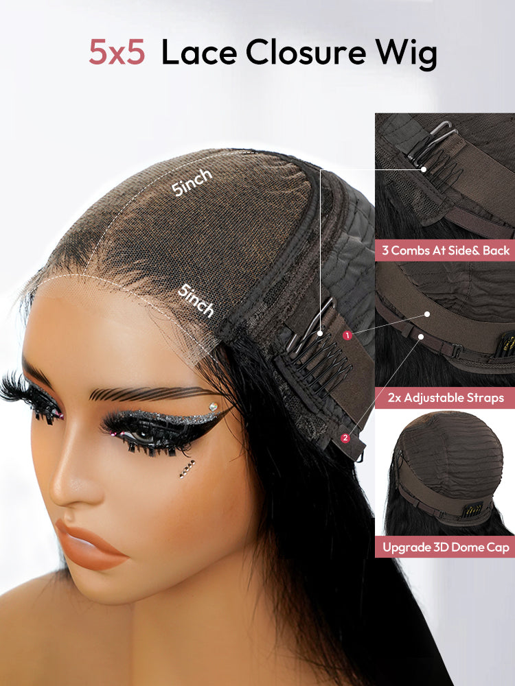 Highlight Wigs Brown And Honey Blonde Highlights Wig Ombre Human Hair Wigs