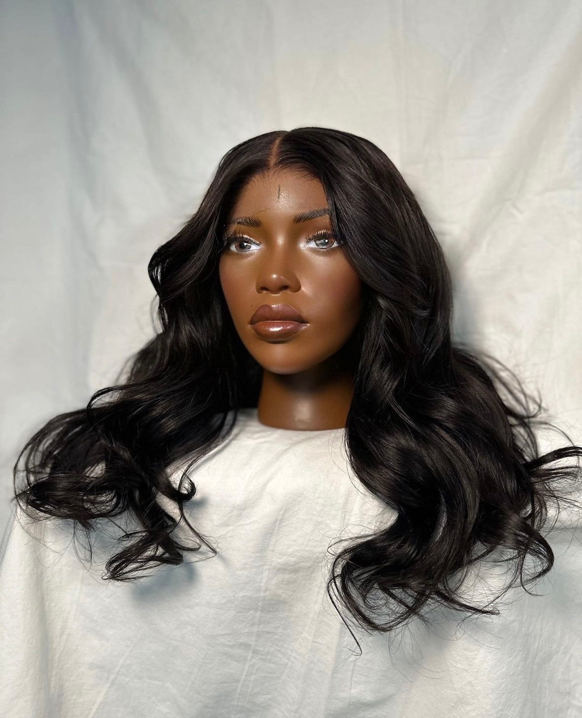 HD 5x5 closure wavy frontal