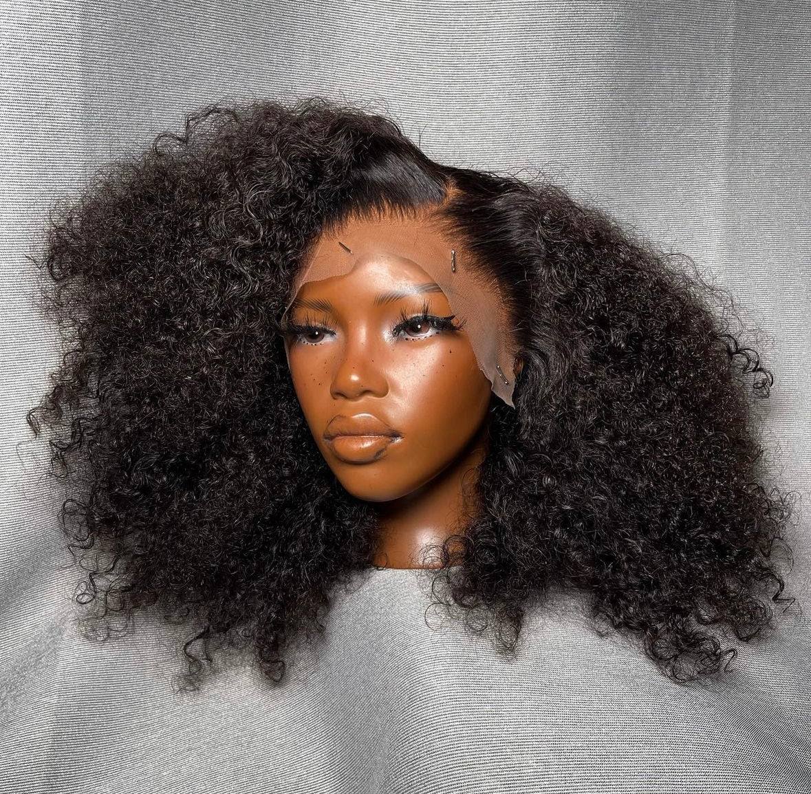 HD 13x4 natural black deep wave frontal unit