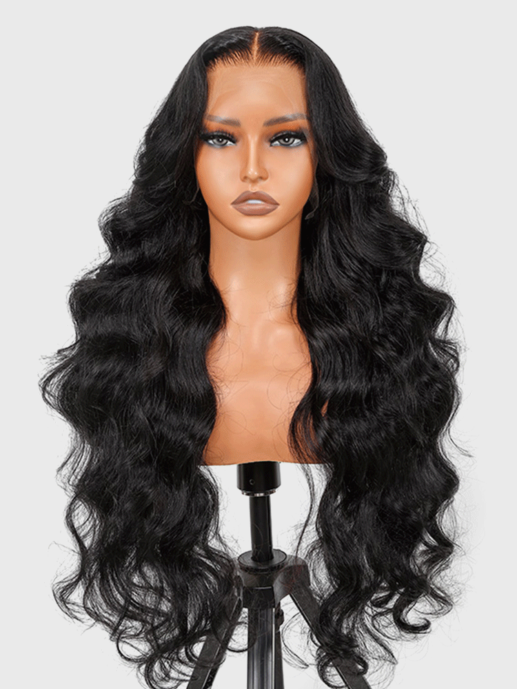 Body Wave Pre-Cut HD Undetectable Lace Pre-Bleached Closure Wig