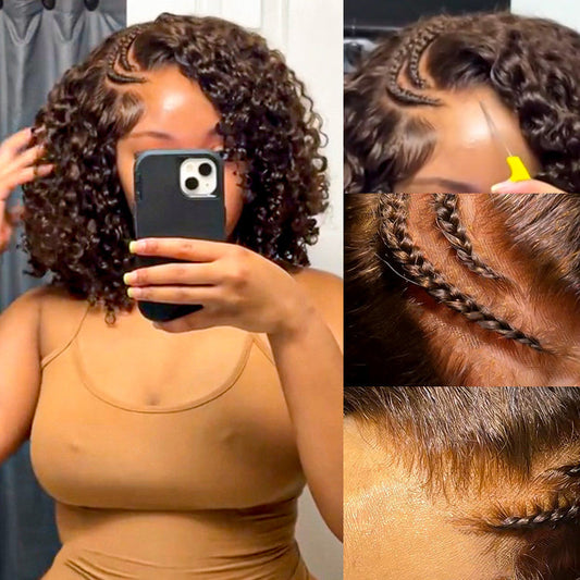 Cocoa Glueless 5*5 LY Transparent Lace Wigs