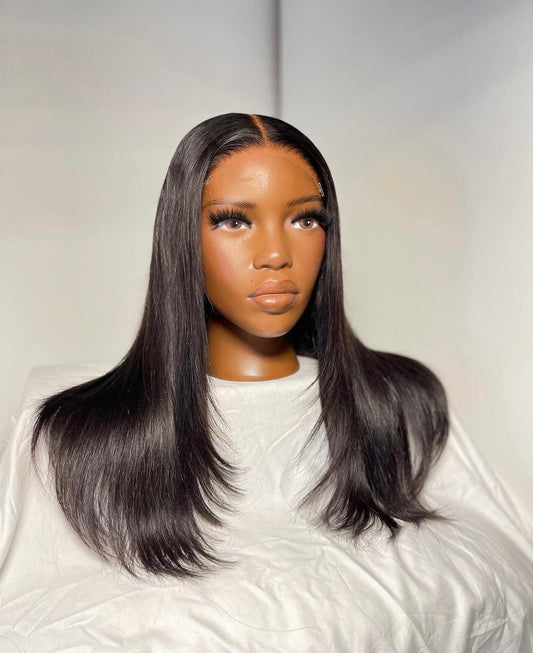 HD 6x6 closure black frontal