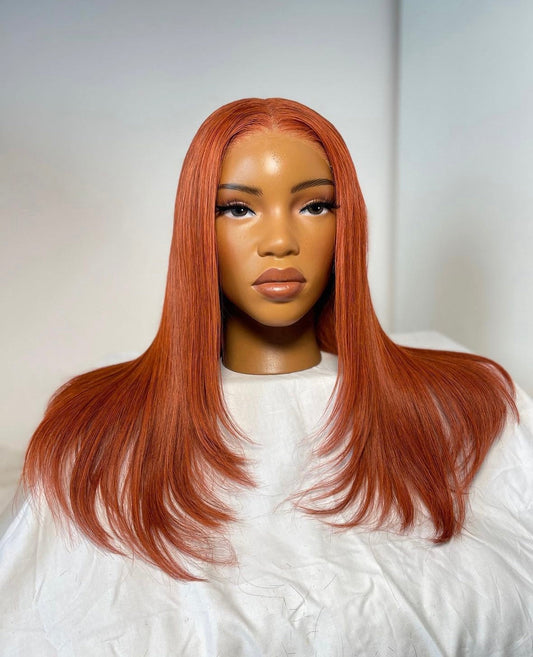 HD 5x5 closure layered frontal