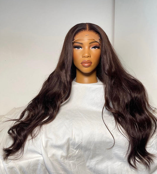 HD 5x5 closure brown bodywave frontal