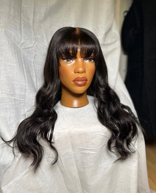 HD 5x5 closure fringe bodywave frontal