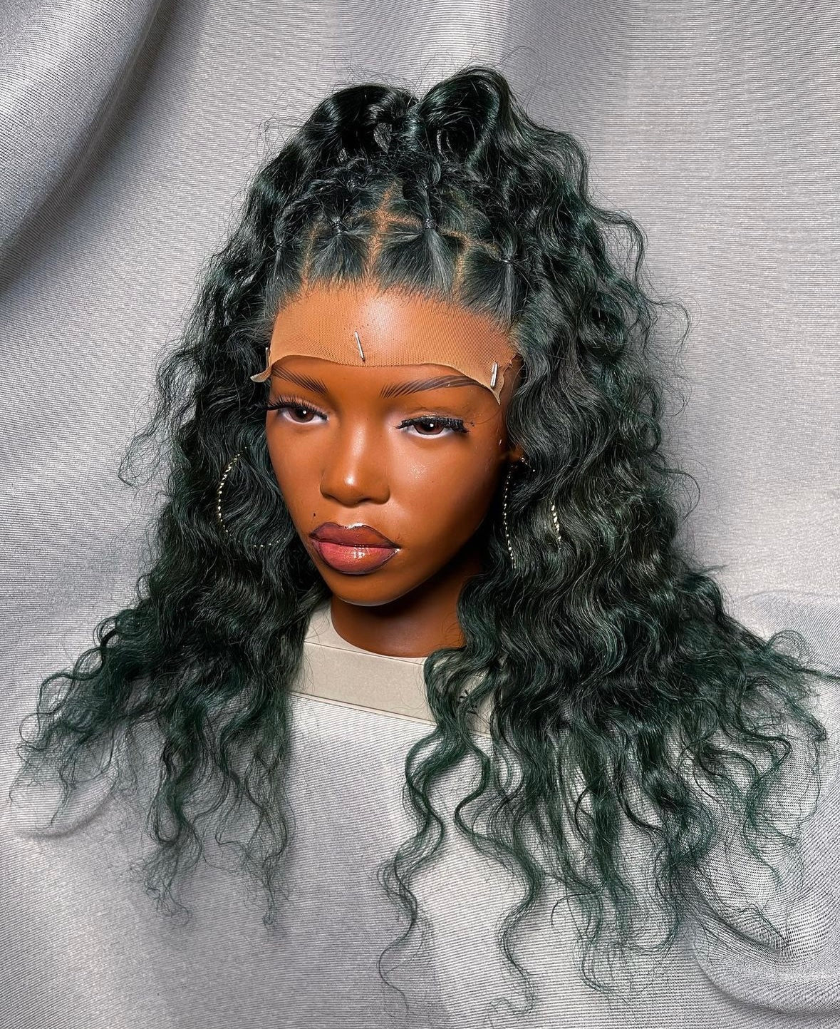 HD 7x7 closure Cashianna deep wave frontal unit