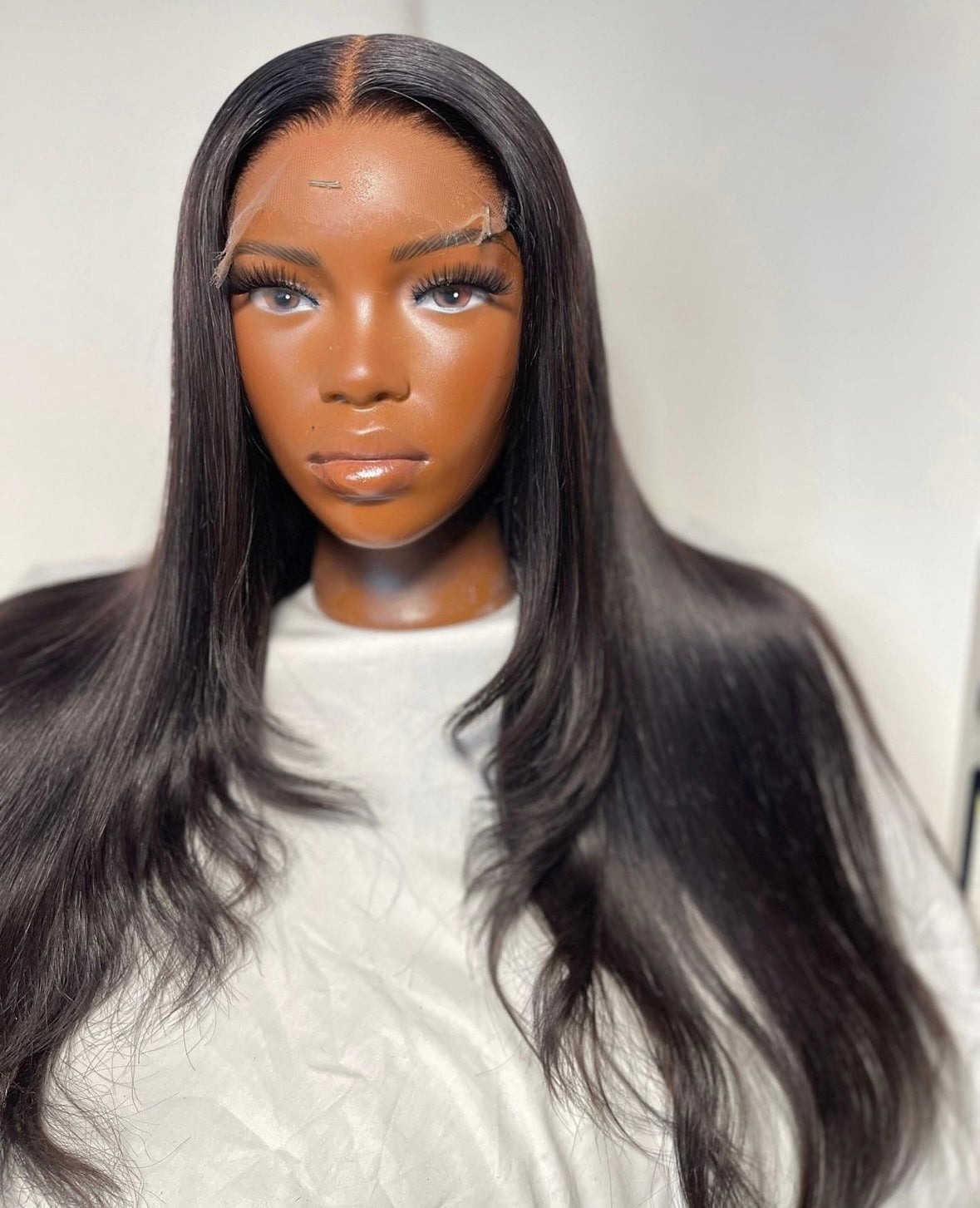 HD 6x6 closure layered straight frontal unit