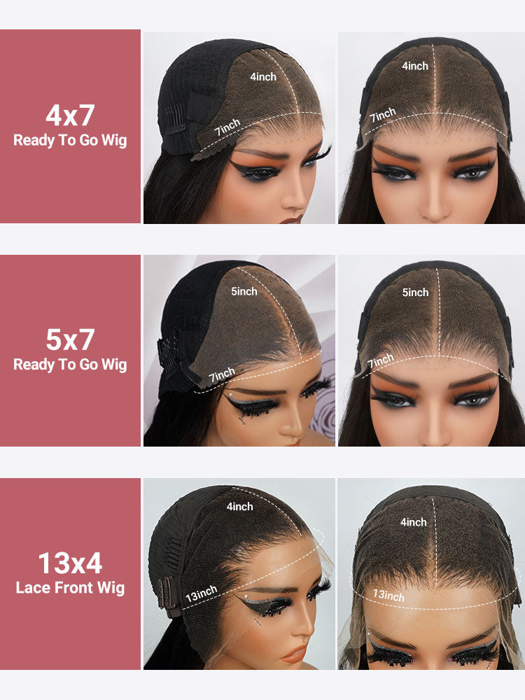 Straight Super Invisible LY Lace Closure Human Hair Wigs