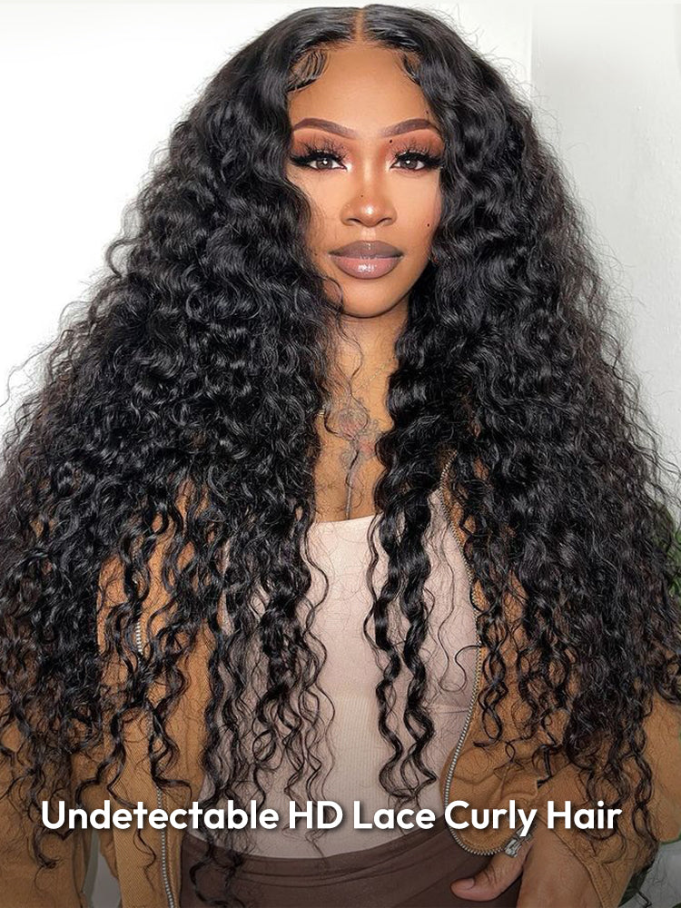 13x6 HD Lace Frontal Wig Curly Wig HD Swiss 13*4 Human Hair Lace Front Wig