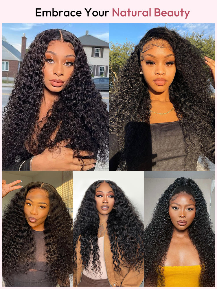 13x6 HD Lace Frontal Wig Curly Wig HD Swiss 13*4 Human Hair Lace Front Wig