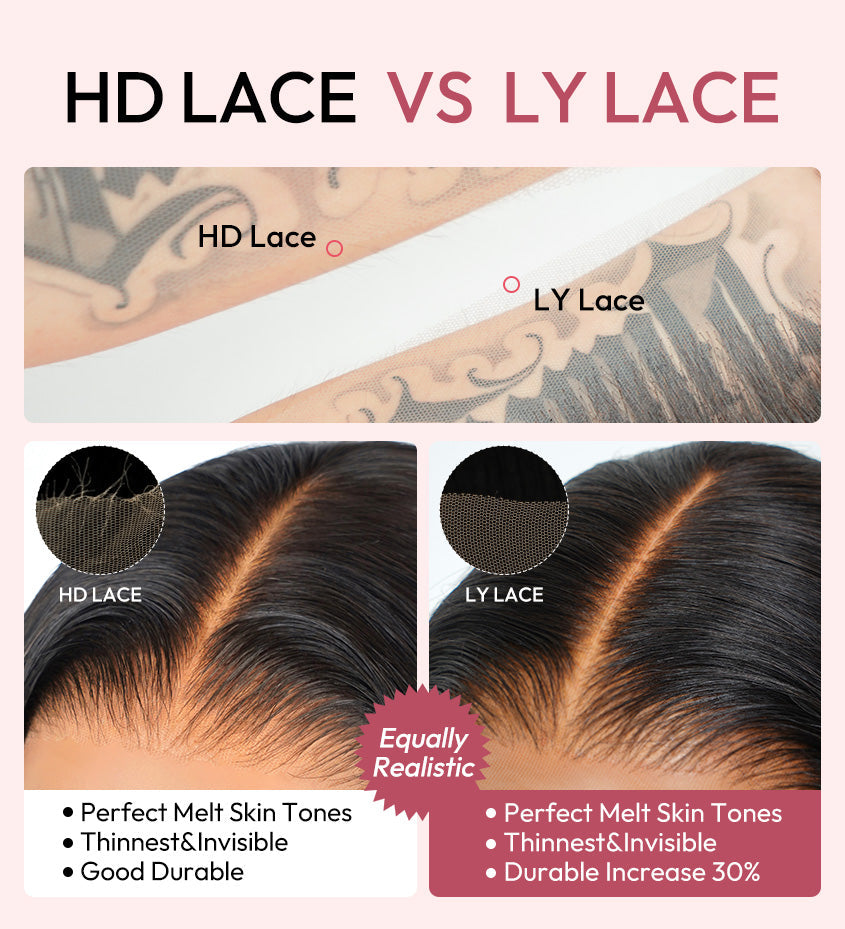 #1B Bob Wigs Middle Part HD Lace Bob Short Wig