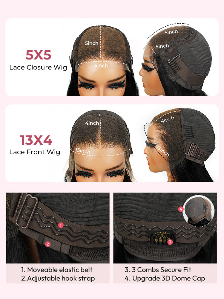 HD Lace Closure 12 Inch Bob Wig Straight Undetectable Lace Bob Wig