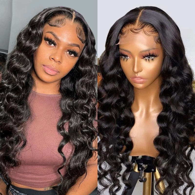 Loose Deep Wave Wigs 5*5 Closure Wigs Brazilian Lace Closure Wig