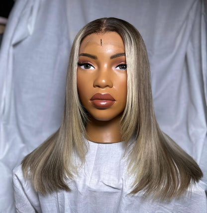 HD 13x4 blonde 613 straight frontal