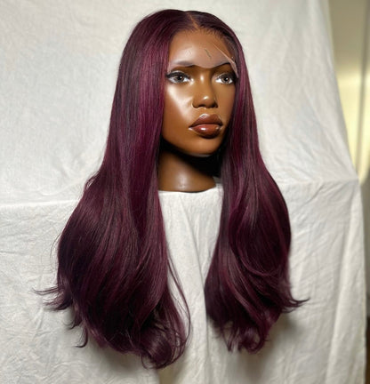 HD 5x5 closure Double drawn bodywave frontal unit