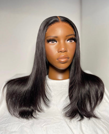 HD 6x6 closure black frontal