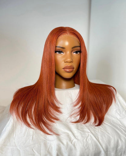 HD 5x5 closure layered frontal