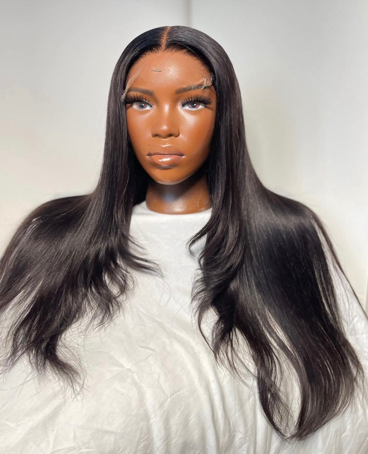 HD 6x6 closure layered straight frontal unit