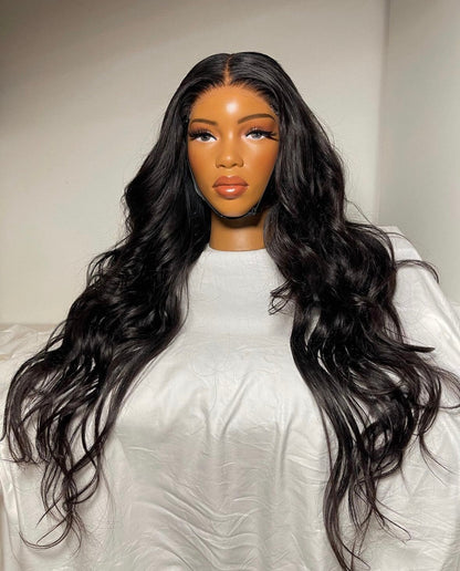 HD 5x5 closure black bodywave frontal