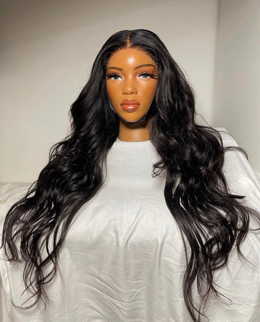 HD 5x5 closure black bodywave frontal