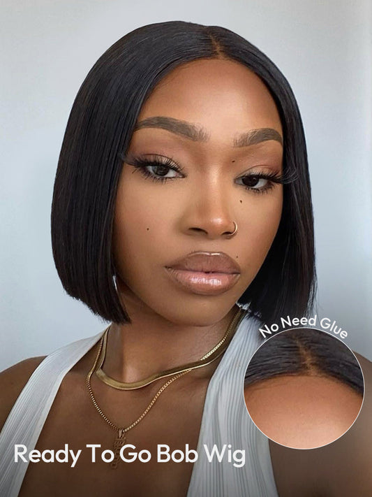 Short Straight Wigs Super Invisible LY Lace Bob