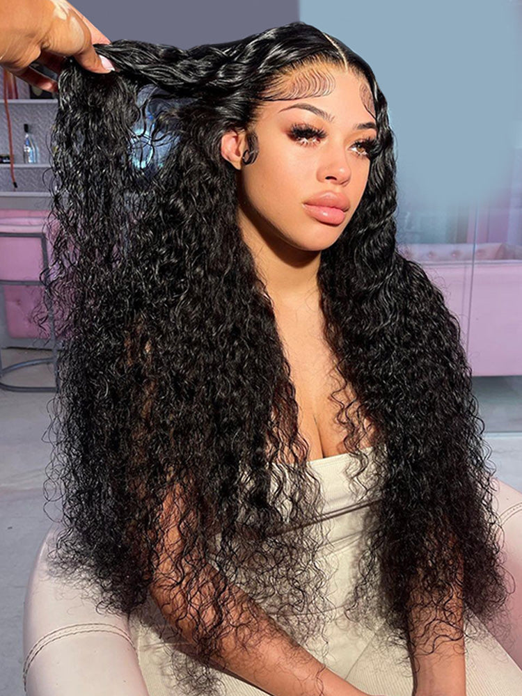 Human Hair Curly Lace Front Wigs Quality Lace Wigs Glueless Curly Hair Lace Frontal Wig