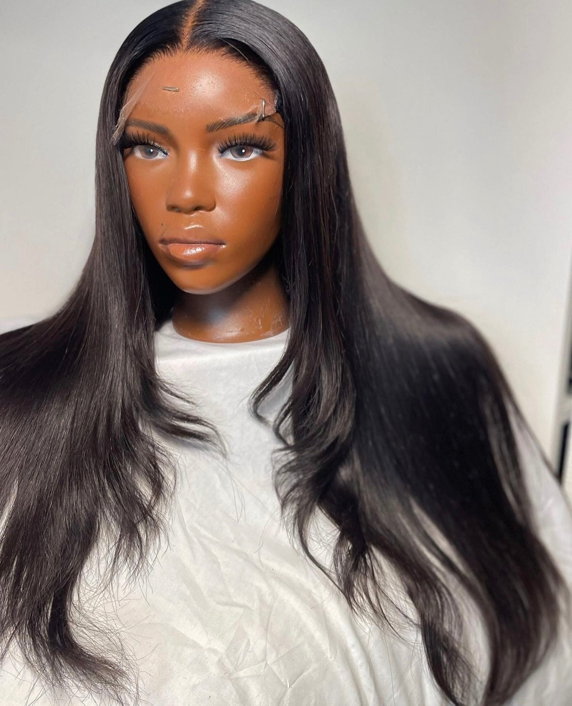 HD 6x6 closure layered straight frontal unit