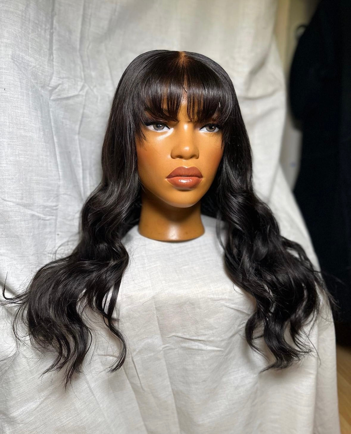 HD 5x5 closure fringe bodywave frontal