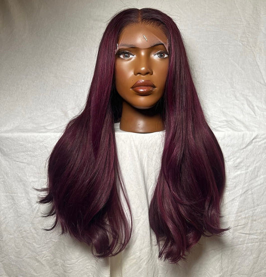 HD 5x5 closure Double drawn bodywave frontal unit