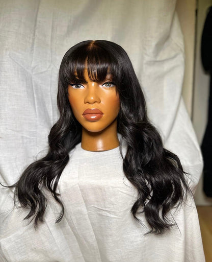 HD 5x5 closure fringe bodywave frontal