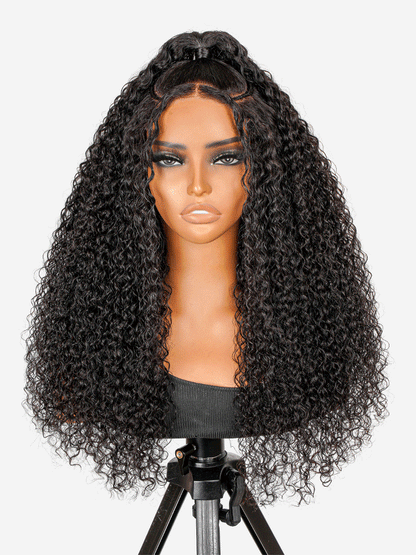 Glueless Curly Stylist Wig 6x6 Deep Parting Lace Closure Wig