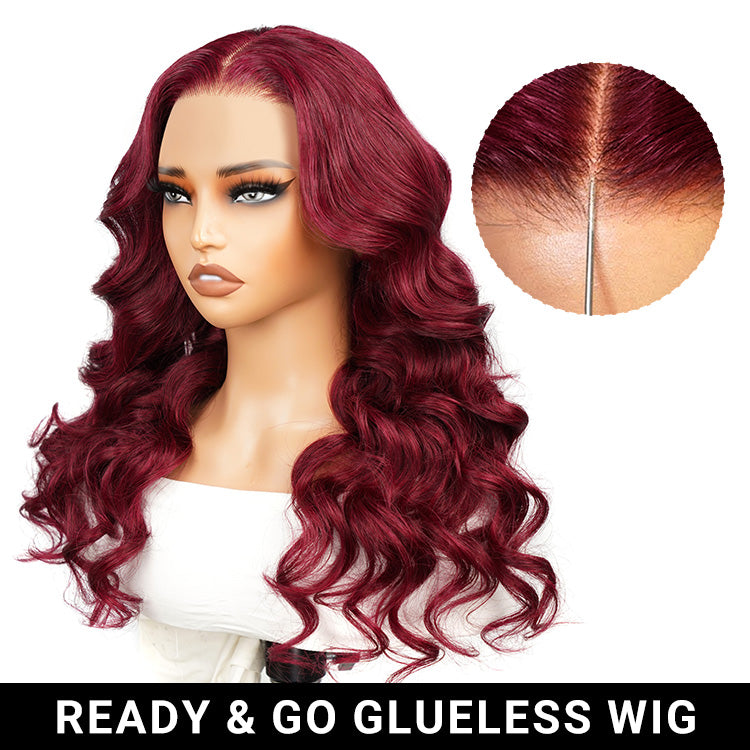 Burgundy Body Wave Lace Wig