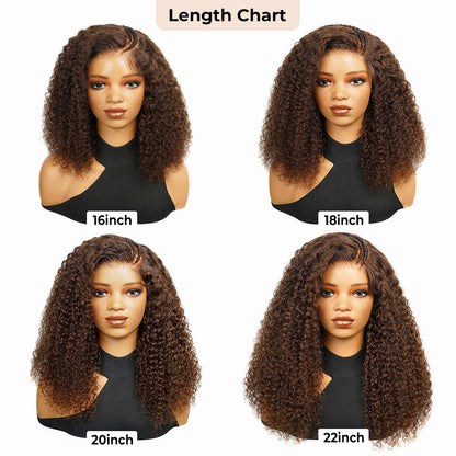 Cocoa Glueless 5*5 LY Transparent Lace Wigs