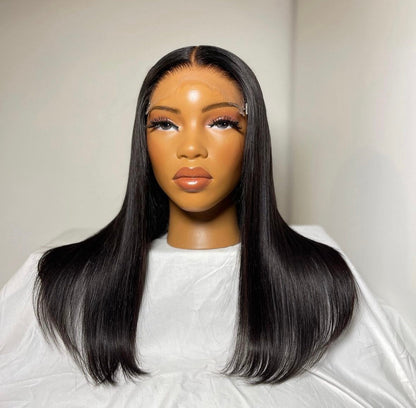 HD 6x6 closure black layered frontal