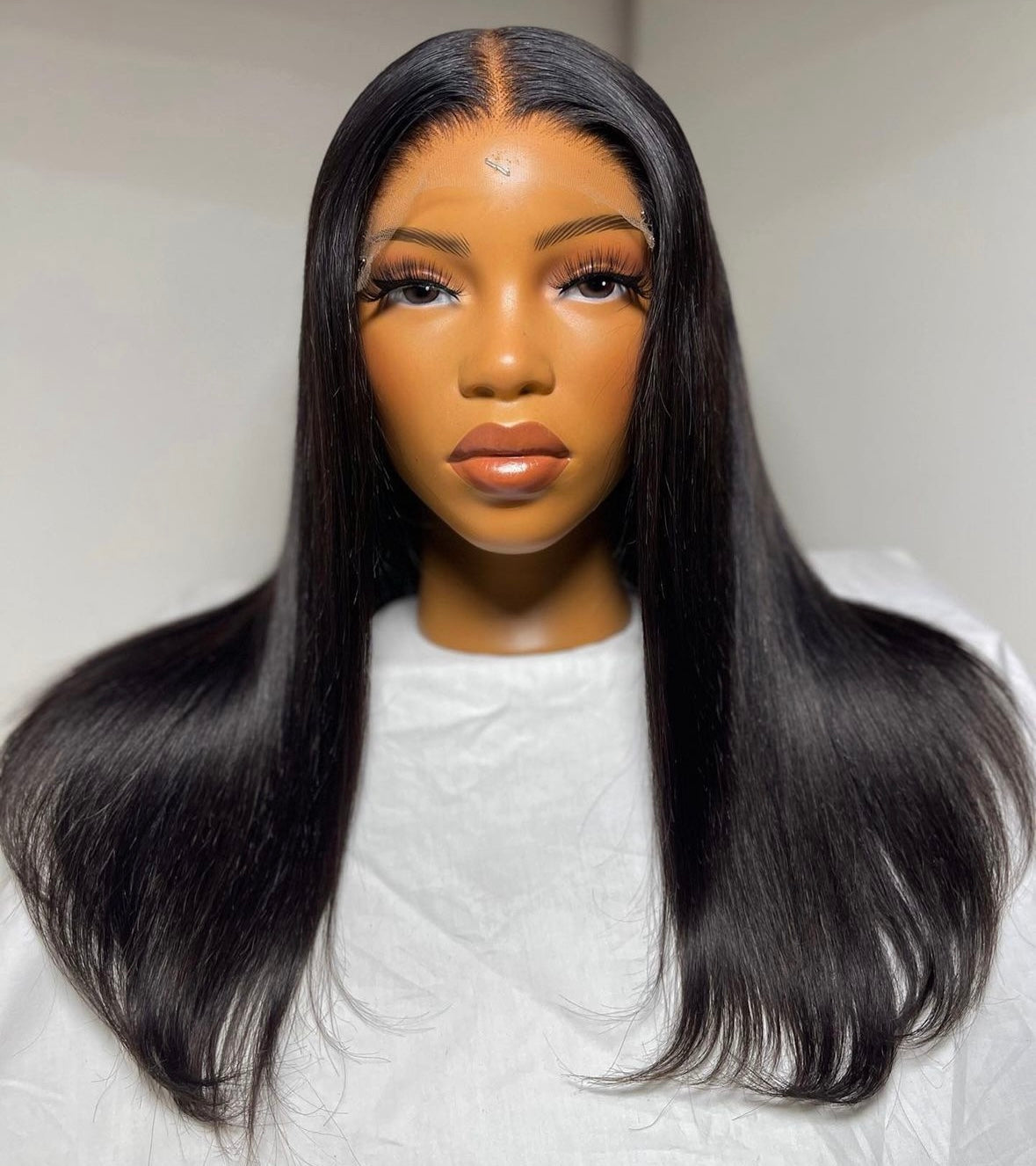 HD 6x6 closure black straight frontal