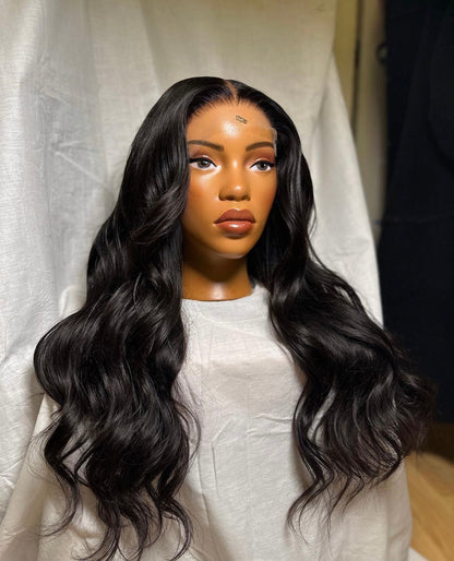 HD 6x6 closure wavy frontal