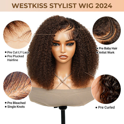 Cocoa Glueless 5*5 LY Transparent Lace Wigs