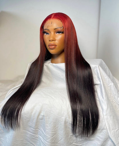 HD 5x5 closure highlight straight frontal